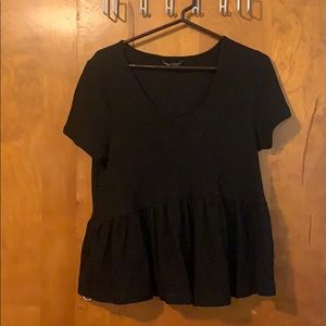 Peplum shirt